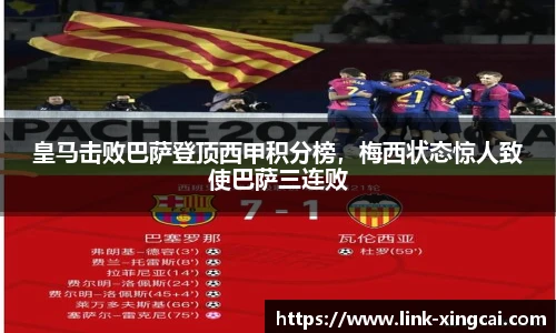 皇马击败巴萨登顶西甲积分榜，梅西状态惊人致使巴萨三连败